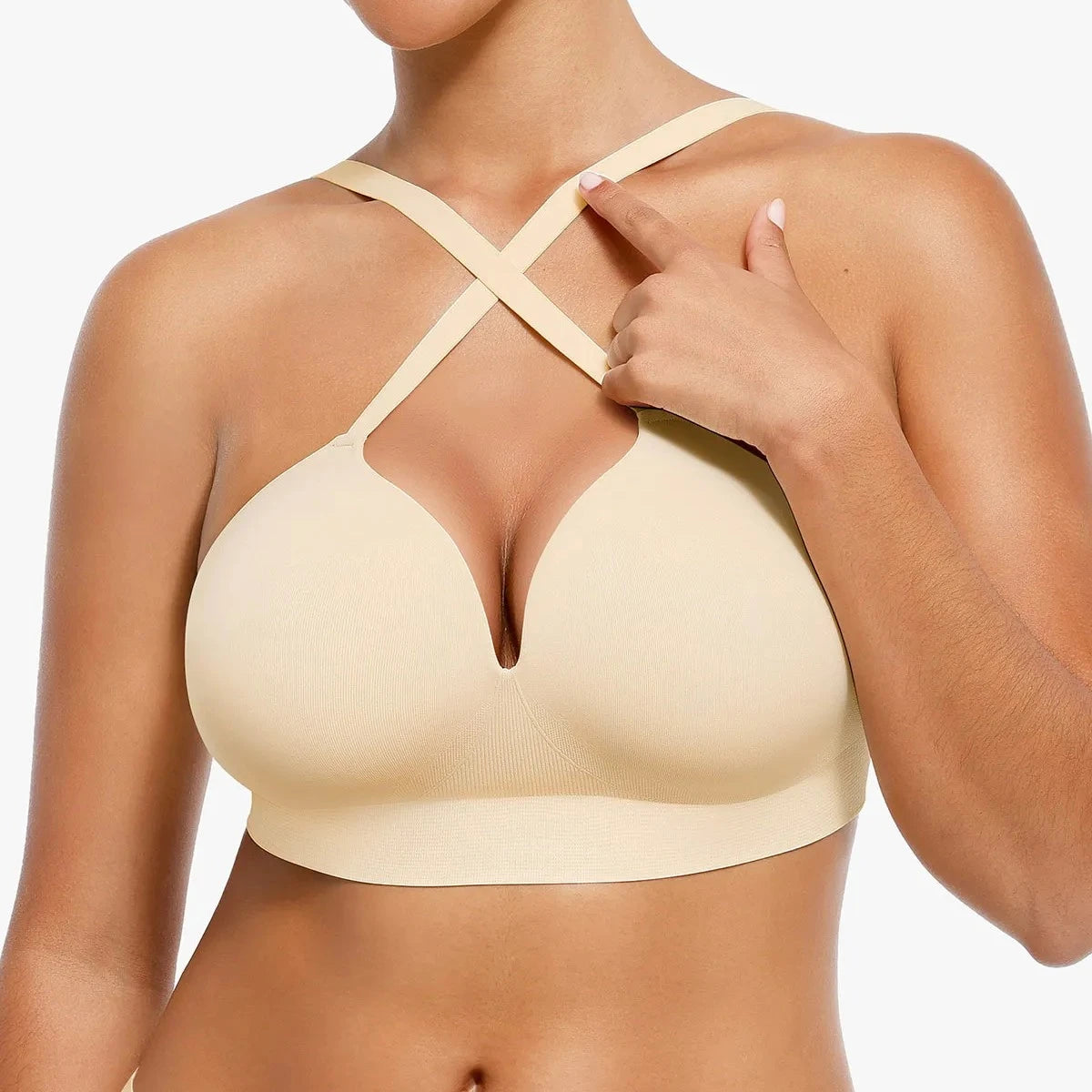 Sujetador sin aros push-up