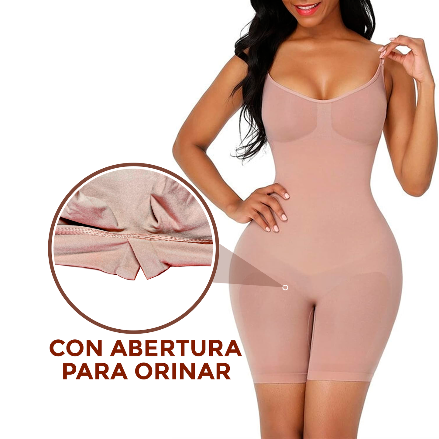 Body Shaper Moldeador (con abertura para orinar)
