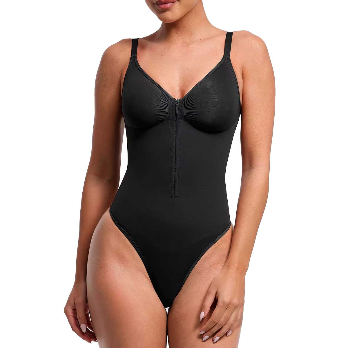 Body Shaper con cierre levanta busto (estilo tanga)