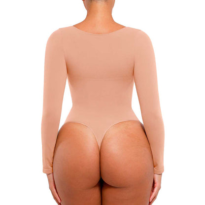 Body Shaper manga larga (estilo tanga)