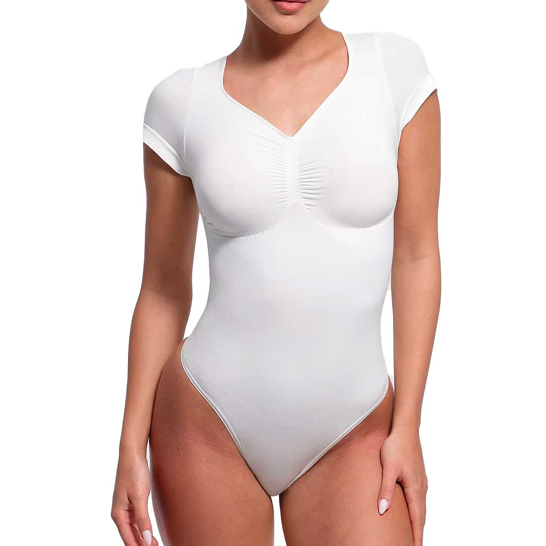 Body Shaper manga corta (estilo tanga)