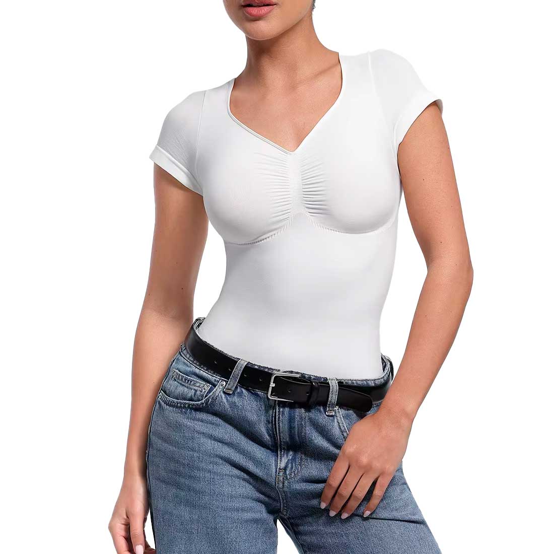 Body Shaper manga corta (estilo tanga)